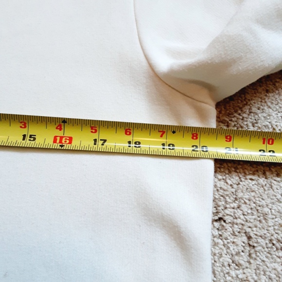 Ivory Sweatshirt with Red Velvet Cardinal beautiful embellishment Sz S - Picture 6 of 10